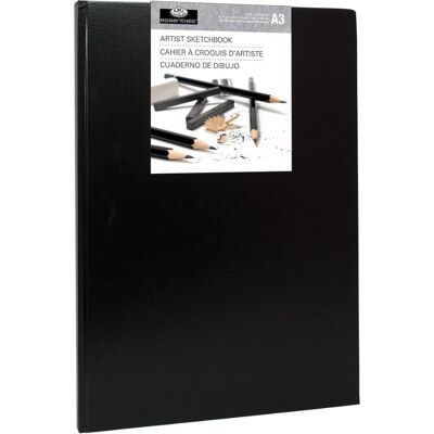 Carnet de croquis A5 Royal & Langnickel - Couverture rigide, 80 pages Carnet de croquis A5 Royal & Langnickel - Couverture rigide, 80 pages