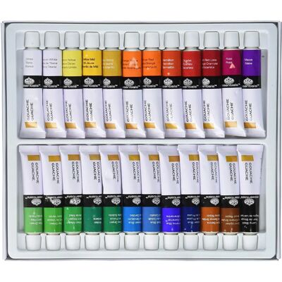 Royal & Langnickel Gouache Acrylfarben - 24 Stück Assorted Farben Royal & Langnickel Gouache Acrylfarben - 24 Stück Assorted Farben