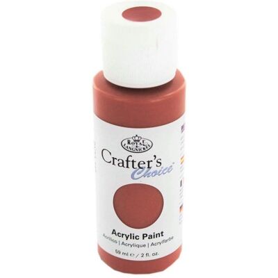 Royal & Langnickel - Modelo - Tinta Acrílica - 59ml - Terracota - Materiais de Arte Royal & Langnickel - Modelo - Tinta Acrílica - 59ml - Terracota - Materiais de Arte