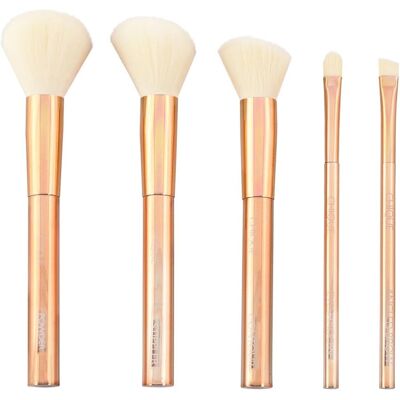 Set di pennelli trucco Royal and Langnickel Chique RoseGold - 6 Pennelli e Custodia Set di pennelli trucco Royal and Langnickel Chique RoseGold - 6 Pennelli e Custodia
