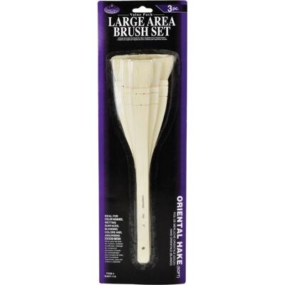 Royal & Langnickel Ensemble de 3 Pinceaux Hake Orientaux - Pinceaux de Maquillage Royal & Langnickel Ensemble de 3 Pinceaux Hake Orientaux - Pinceaux de Maquillage