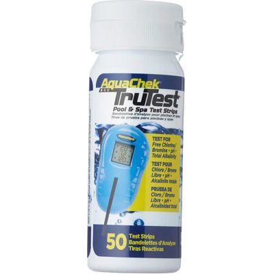 Aquachek Pool vatten testremsor - Tester för klor, pH, alkalinitet Aquachek Pool vatten testremsor - Tester för klor, pH, alkalinitet
