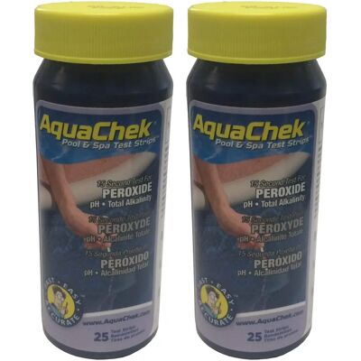 Bandes de Test AQUACHEK Aquaperox - Tiras Réactives - Publicité Bandes de Test AQUACHEK Aquaperox - Tiras Réactives - Publicité