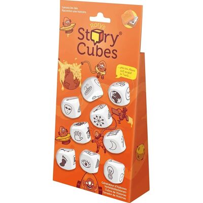 Asmodee Rory's Story Cubes Original - Jeu d'histoires créatives pour tous les âges Asmodee Rory's Story Cubes Original - Jeu d'histoires créatives pour tous les âges