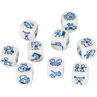 Asmodee Rory's Story Cubes Actions - Azzurro - Gra planszowa Asmodee Rory's Story Cubes Actions - Azzurro - Gra planszowa