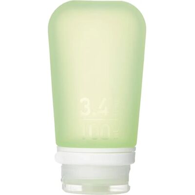 Bouteille de voyage en silicone souple Humangear GoToob+ Verte - Accessoires de voyage - Publicité Bouteille de voyage en silicone souple Humangear GoToob+ Verte - Accessoires de voyage - Publicité