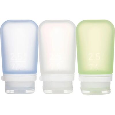 Humangear GOTOOB+ Pack de 3 Flacons de Voyage 74ml Multi-Color - Type de Voyage - Publicité Humangear GOTOOB+ Pack de 3 Flacons de Voyage 74ml Multi-Color - Type de Voyage - Publicité