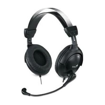 Genius HS-M505X Słuchawki - Przewodowe, Over-Ear, 40mm, Czarny Genius HS-M505X Słuchawki - Przewodowe, Over-Ear, 40mm, Czarny