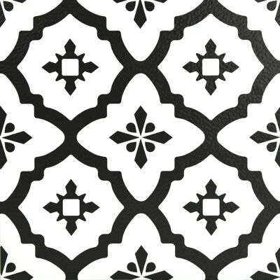 Floorpops Black and White Geometric Floor Tiles - 10 Pack Floorpops Black and White Geometric Floor Tiles - 10 Pack