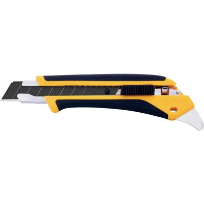 Olfa L5-AL Universalmesser - Automatischer Messersicherung, Rutschfester Griff, 18mm Stahlklinge Olfa L5-AL Universalmesser - Automatischer Messersicherung, Rutschfester Griff, 18mm Stahlklinge