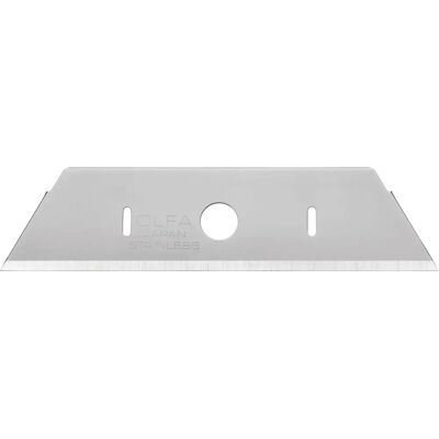 Lâminas Trapezoidais de Aço Inoxidável Olfa - Pack de 10 Lâminas Trapezoidais de Aço Inoxidável Olfa - Pack de 10