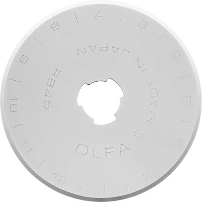 Lama rotante OLFA 45mm - Lama di ricambio Lama rotante OLFA 45mm - Lama di ricambio