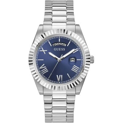 Guess Connoisseur - (GW0265G7) Silver/Blue Guess Connoisseur - (GW0265G7) Silver/Blue