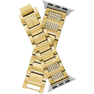 Brățară GUESS Apple din Oțel Inoxidabil Aurie - Bandă pentru Apple Watch 38-40mm Brățară GUESS Apple din Oțel Inoxidabil Aurie - Bandă pentru Apple Watch 38-40mm