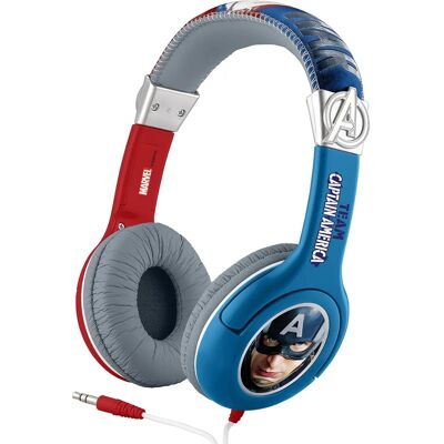 Casque Multicolore Captain America - Casque - Publicité Casque Multicolore Captain America - Casque - Publicité