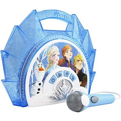 eKids Frozen 2 Boom Box z Mikrofonem - Karaoke Machine eKids Frozen 2 Boom Box z Mikrofonem - Karaoke Machine