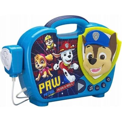 eKids - Paw Patrol Sing Along Karaoke Boombox - Niebieski eKids - Paw Patrol Sing Along Karaoke Boombox - Niebieski