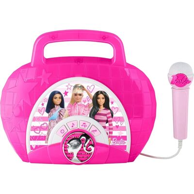 Głośnik Karaoke Barbie - Mikrofon i Światła Głośnik Karaoke Barbie - Mikrofon i Światła