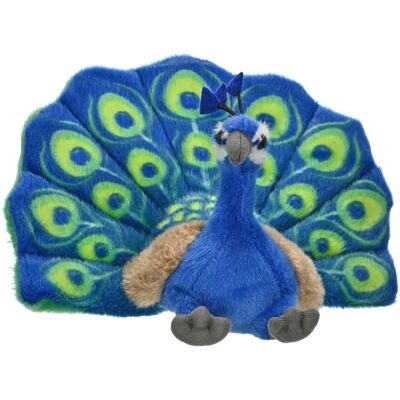 Paon en peluche Wild Republic 13811 20cm - Cuddlekins Paon en peluche Wild Republic 13811 20cm - Cuddlekins