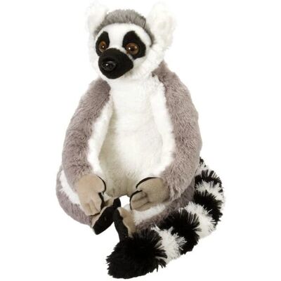 Wild Republic Lemur Soft Toy - 18cm Cuddly Ring Tailed Lemur Wild Republic Lemur Soft Toy - 18cm Cuddly Ring Tailed Lemur