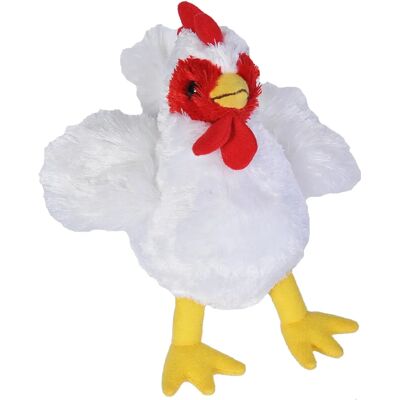 Hug'ems Kip - Knuffeldier 18cm Hug'ems Kip - Knuffeldier 18cm