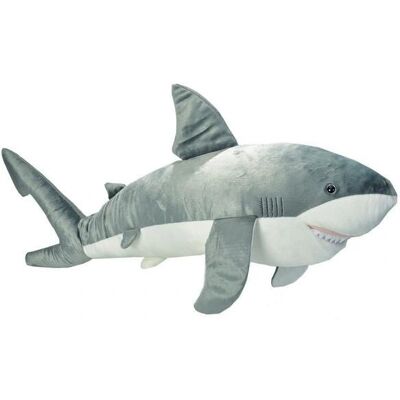 Wild Republic Stor Hvit Hai - Jumbo Kosedyr 96 cm Wild Republic Stor Hvit Hai - Jumbo Kosedyr 96 cm