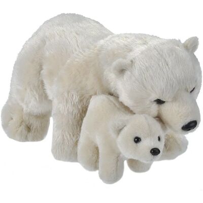 Wild Republic Polar Bear Mother Cub Stuffed Toy Wild Republic Polar Bear Mother Cub Stuffed Toy