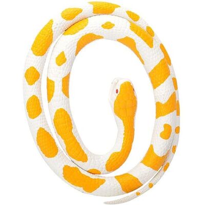 Wild Republic Albino Python Slang - Rubber Snake, Geel/Wit - Slang Wild Republic Albino Python Slang - Rubber Snake, Geel/Wit - Slang