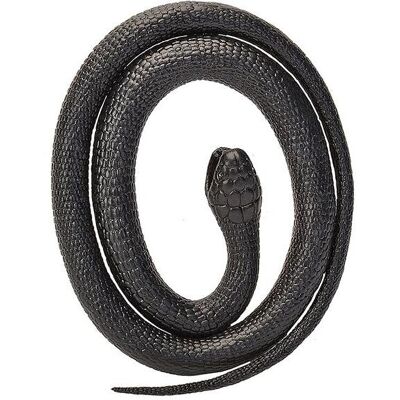 Wild Republic Schwarze Mamba Gummischlange - Spielzeug Schlange Wild Republic Schwarze Mamba Gummischlange - Spielzeug Schlange