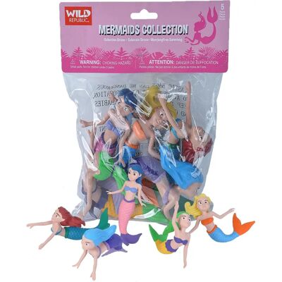Wild Republic Figurines de Sirène Collection de Cinq Pièces - Jouets - Publicité Wild Republic Figurines de Sirène Collection de Cinq Pièces - Jouets - Publicité