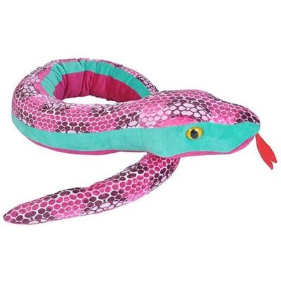 Wild Republic Serpente Honeycomb Pink 137 cm - Peluche Wild Republic Serpente Honeycomb Pink 137 cm - Peluche