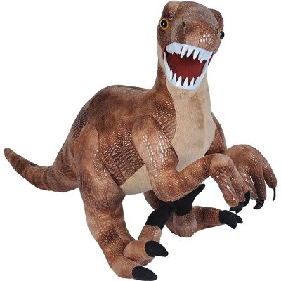 Doudou Velociraptor Marron Wild Republic - Peluche - Publicité Doudou Velociraptor Marron Wild Republic - Peluche - Publicité