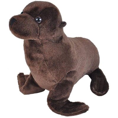 Wild Republic Mini Leone Marino di Peluche Grigio - Giocattolo di Peluche Wild Republic Mini Leone Marino di Peluche Grigio - Giocattolo di Peluche