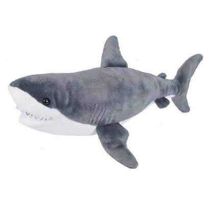 Wild Republic Cuddlekins Nagy Fehér Cápa 38cm Wild Republic Cuddlekins Nagy Fehér Cápa 38cm