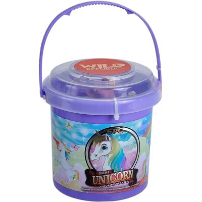Wild Republic Kinder Speelgoed Emmer - Mini Eenhoorn Figuren Wild Republic Kinder Speelgoed Emmer - Mini Eenhoorn Figuren