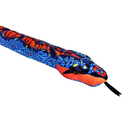 Wild Republic Kígyó - Kék, Narancssárga, 137 cm - Plüssállat Wild Republic Kígyó - Kék, Narancssárga, 137 cm - Plüssállat