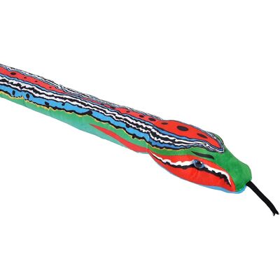 Wild Republic Serpiente - Verde, Azul, Rojo - 137 cm - Peluche Wild Republic Serpiente - Verde, Azul, Rojo - 137 cm - Peluche
