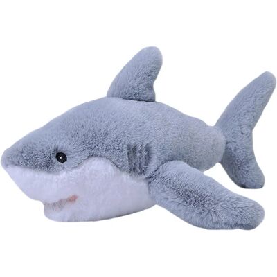 Wild Republic Ecokins Shark Peluche Media - Giocattolo di Peluche Wild Republic Ecokins Shark Peluche Media - Giocattolo di Peluche