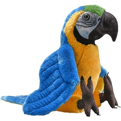 Peluche Wild Republic - Azul/Amarillo - 38cm - Realista Peluche Wild Republic - Azul/Amarillo - 38cm - Realista
