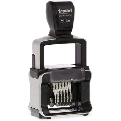 Trodat 5546 Máquina de Numeración - Relleno de Tinta Automático - Altura 4mm Trodat 5546 Máquina de Numeración - Relleno de Tinta Automático - Altura 4mm