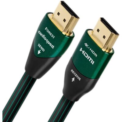 Audioquest Forest 18 HDMI-kabel - 12,5m - 4K HDR aktiv Audioquest Forest 18 HDMI-kabel - 12,5m - 4K HDR aktiv