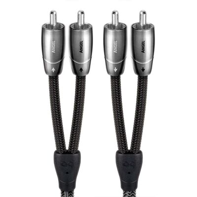 AudioQuest Angel 1,5m RCA Audio-Kabel - Single-Ended, Schwarz AudioQuest Angel 1,5m RCA Audio-Kabel - Single-Ended, Schwarz