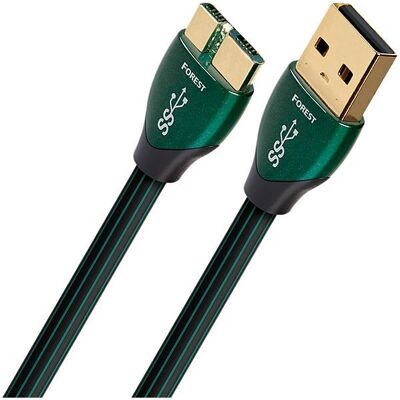 AudioQuest Forest USB 3.0 Mikro-USB Kabel 1,5m - Digital Audio AudioQuest Forest USB 3.0 Mikro-USB Kabel 1,5m - Digital Audio
