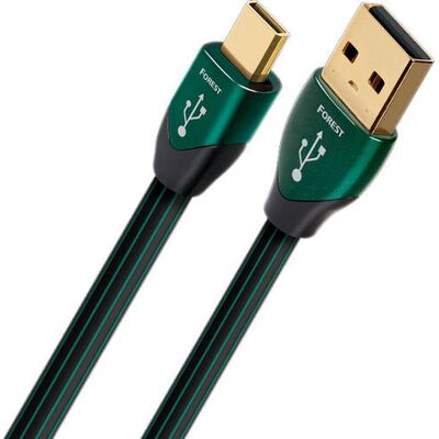 AudioQuest Forest USB 1,5 m Micro-USB Kabel - Schwarz-Grün - Digital AudioQuest Forest USB 1,5 m Micro-USB Kabel - Schwarz-Grün - Digital
