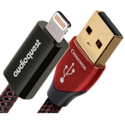 AudioQuest 0,75m Cinnamon Lightning - Verkabelung AudioQuest 0,75m Cinnamon Lightning - Verkabelung