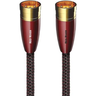AudioQuest Red River - XLR-zu-XLR Kabel - 0,75 m AudioQuest Red River - XLR-zu-XLR Kabel - 0,75 m