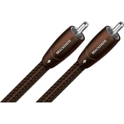 AudioQuest Mackenzie RCA-Audiokabel - Schwarz AudioQuest Mackenzie RCA-Audiokabel - Schwarz