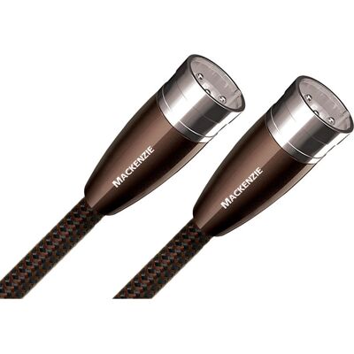 AudioQuest Mackenzie XLR-Kabel 2m Schwarz AudioQuest Mackenzie XLR-Kabel 2m Schwarz