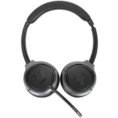 Cuffie Targus AEH104GL - Wireless & Wired Bluetooth Over-ear - Nero Cuffie Targus AEH104GL - Wireless & Wired Bluetooth Over-ear - Nero