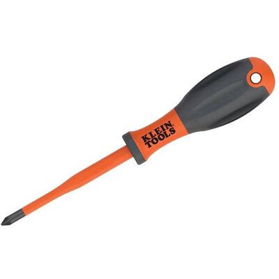 Klein Tools PZ2 Screwdriver - 100mm Blade - VDE Approved Klein Tools PZ2 Screwdriver - 100mm Blade - VDE Approved